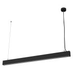 Ledvance LED Office Line Cuboid Decke Schwarz 42W 4400lm - 840 Kaltweiß | 3-Stufen Dimmbar 