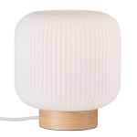 Nordlux Tischlampe Milford Glas Braun | Geeignet für 1x E27