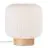 Nordlux Tischlampe Milford Glas Braun | Geeignet für 1x E27