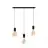 Calex XXL Gold Fadenlampe Komplettset - Including 3 XXL Glühbirnes + Cordset Rechteckig basis
