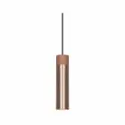 Nordlux Tilo Pendelleuchte Metall und Holz Kupfer | 60mm - Geeignet für GU10