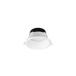 Noxion Downlight LED Hera Profond Encastré Blanc 15W 1500lm 80D - 827-830-840 CCT |  176mm - Diamètre 150mm