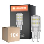 Lot 10x Ledvance Performance LED Capsule Claire G9 3W 320lm - 827 Blanc Très Chaud | Dimmable - Équivalent 30W