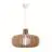 Nordlux Hazo 65 Suspension Luminaire Bois Brun | Convient pour 1x E27