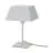It's about RoMi Lampe De Chevet Perth Fer Blanc | Convient pour 1x E14 