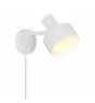 Nordlux Matis Applique Murale Métal Blanc | Convient pour E27